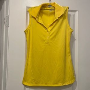 Small Nike Golf Tour Performance Dri-Fit Sleeveless Polo EUC
